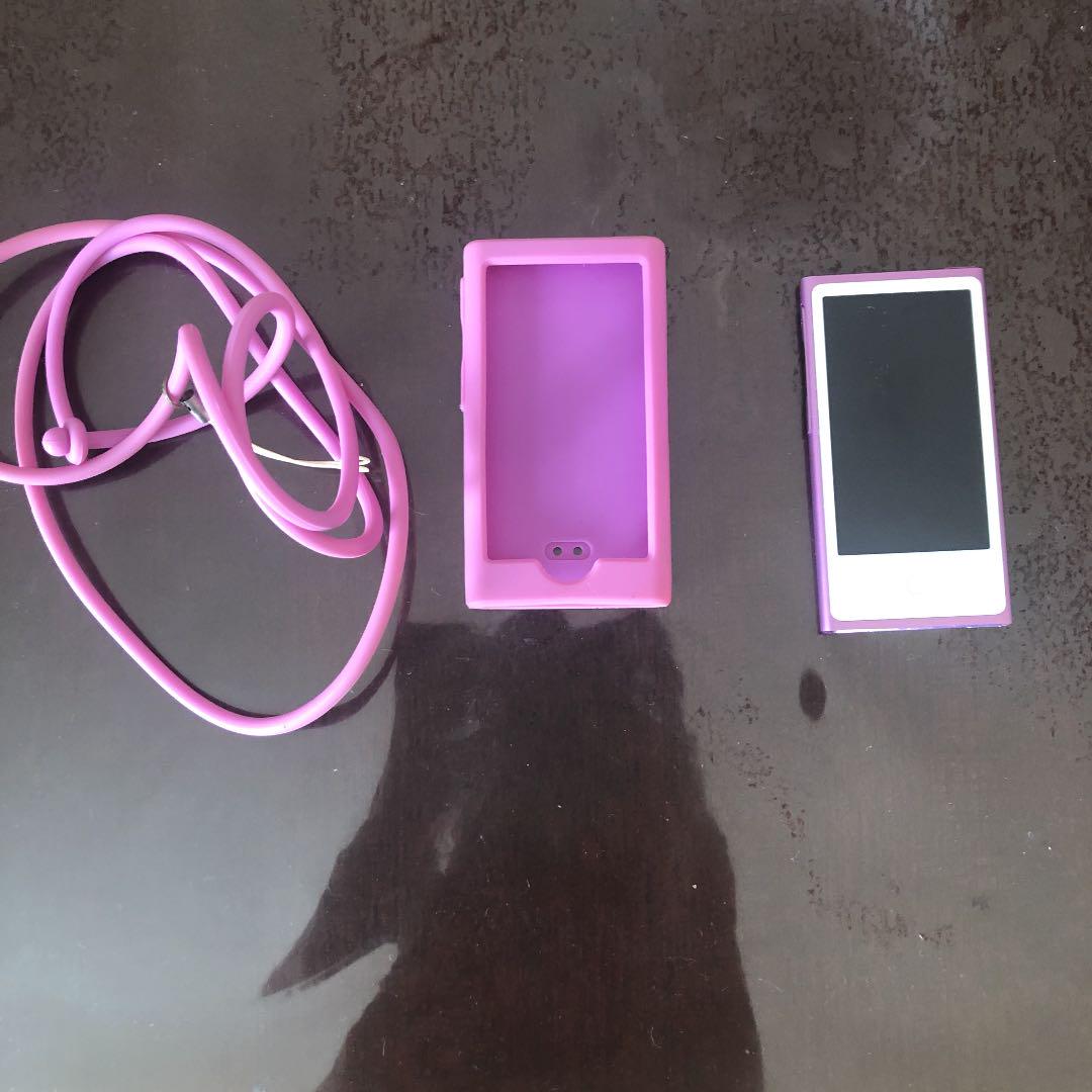iPod nano 第7世代 16GB パープル(使用品)