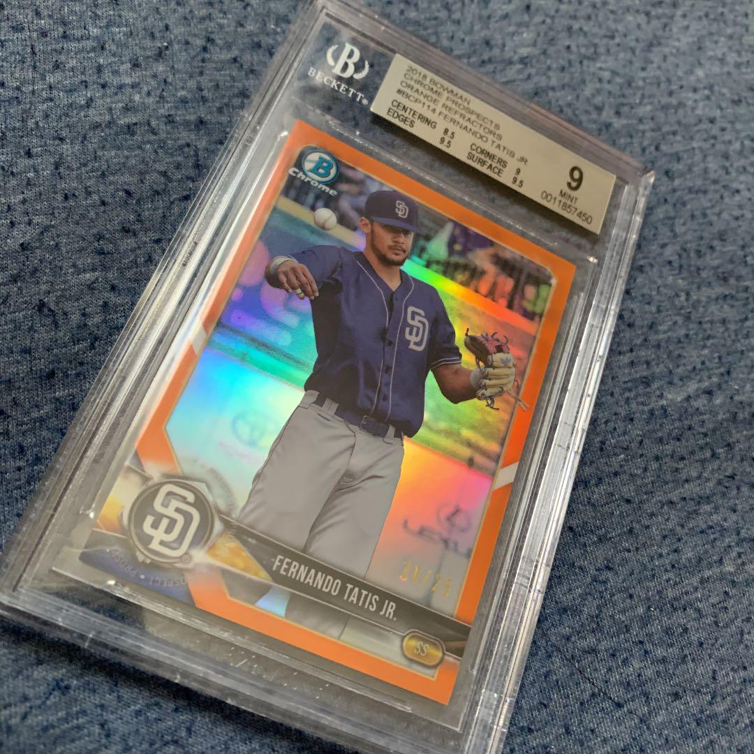 その他 2018 Bowman Fernando Tatis Jr. orange 25