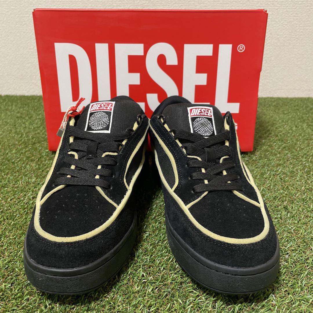 【カレンダー 2025の人気アイテム】 ディーゼルDIESEL MIXマテリアル　ローカットスニーカー S-SINNA
