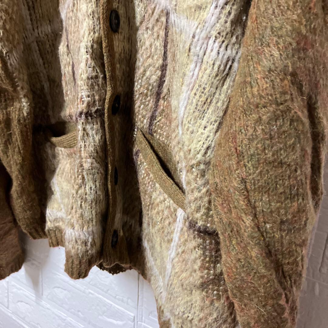 Barclay チェック柄カーディガン 【M】 レディースにも Barclay チェック柄カーディガン 【M】 レディースにも