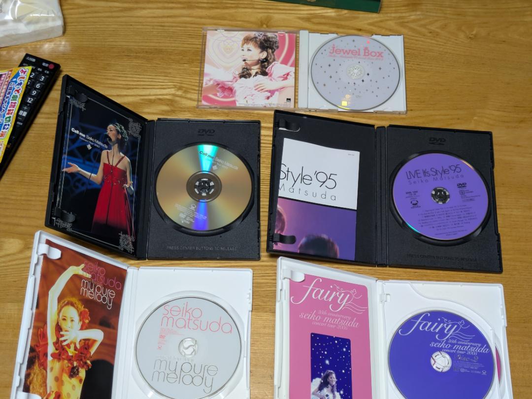 Seiko Matsuda DVD 　松田聖子　5枚セット