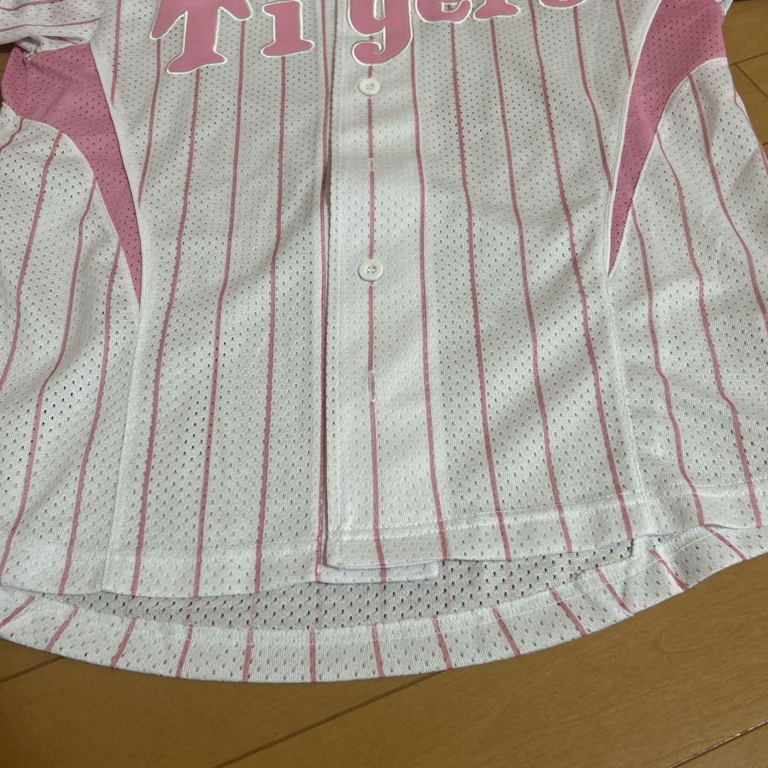 阪神 タイガース 人気 ピンク 刺繍 ユニフォーム NPB プロ野球 グッズ 阪神 タイガース ピンク 刺繍 ユニフォーム NPB プロ野球 サイズ