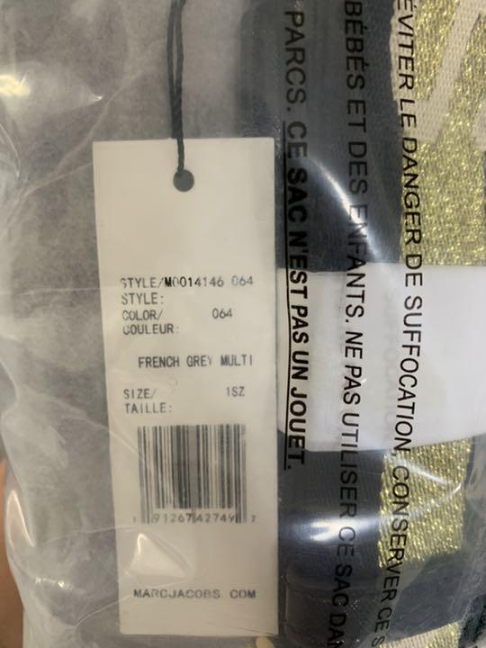 日本製お得 限定値下げ マークジェイコブススナップショットFrenchGrey新品未使用 Onole-m35665564805 数量限定HOT