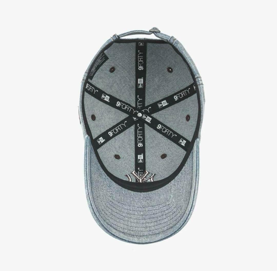 NY Denim Ball Cap 韓国限定 MLB ニューエラ キャップ 2 NY Denim Ball Cap 韓国限定 MLB ニューエラ キャップ 2 - メルカリ