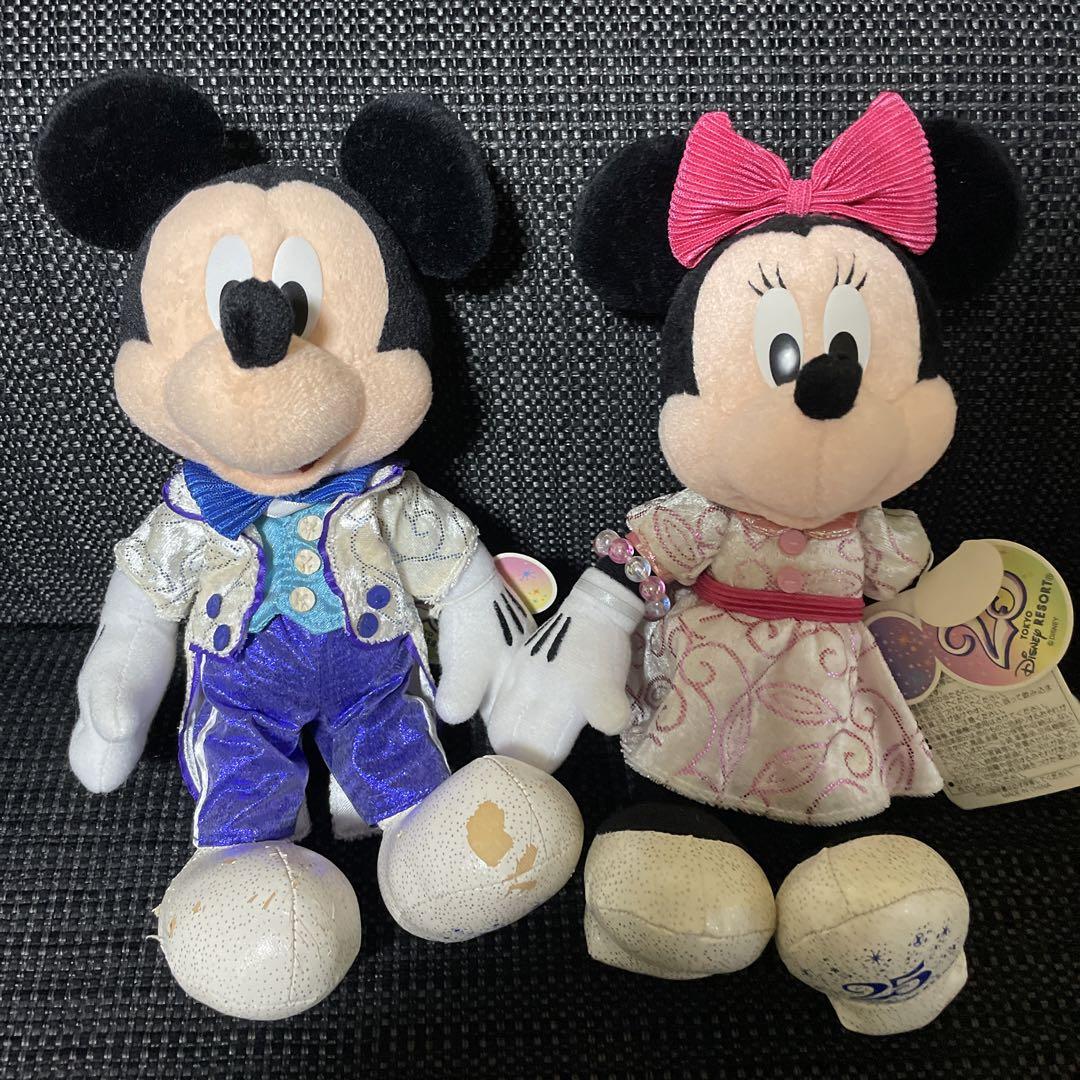 卸売 ぬいぐるみ 25周年 ディズニーリゾート ミッキー メルカリ - ミニー ミニーマウス