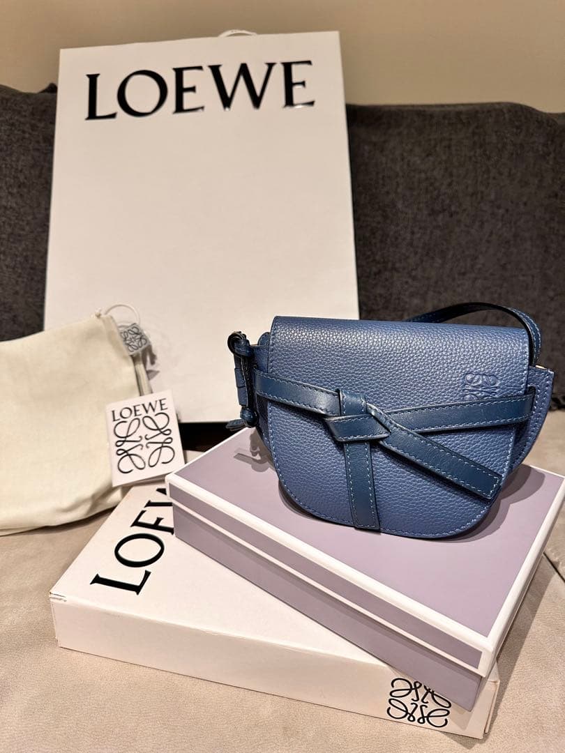 【美品】 LOEWE ロエベ ゲートバックミニ 保管袋付き 51,000円