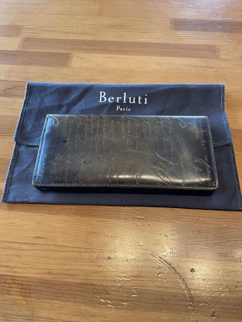Berluti ロングウォレット　専用袋付き　定価：175,000円