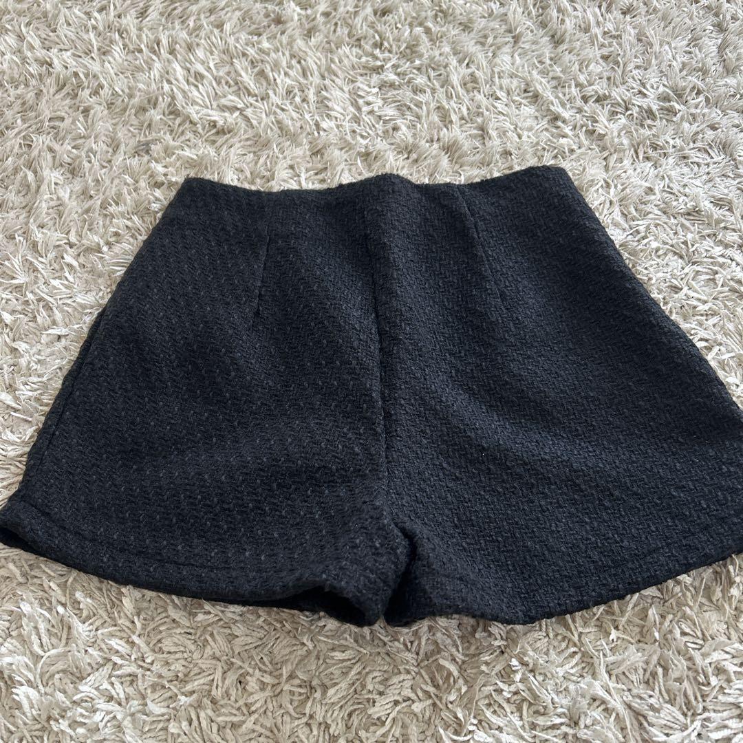 ルイヴィトン　ショートパンツ　ショーパン　ロゴボタン　金具　Mサイズ　ブラウン ルイヴィトン ショートパンツ ショーパン ロゴボタン 金具 M