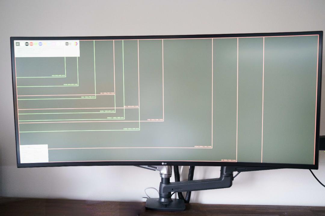 5K2K ウルトラワイドモニター LG 40WP95C-W
