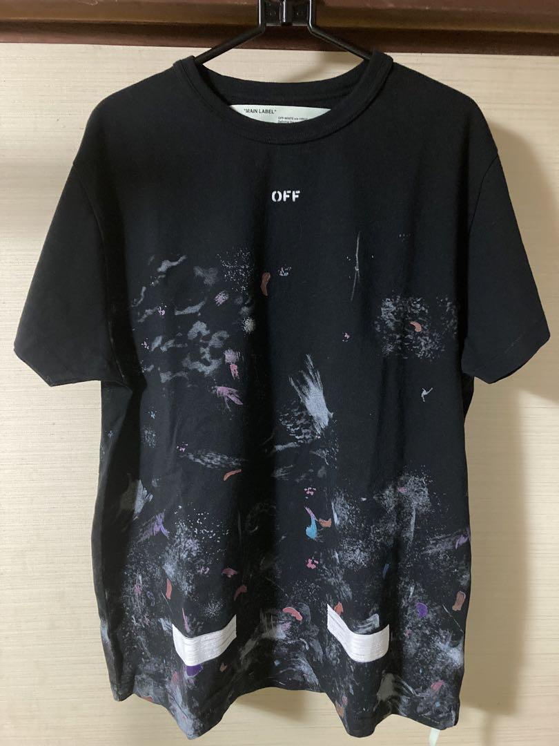 off-white 17A/W Galaxy Brushed Tee サイズXS 画像1