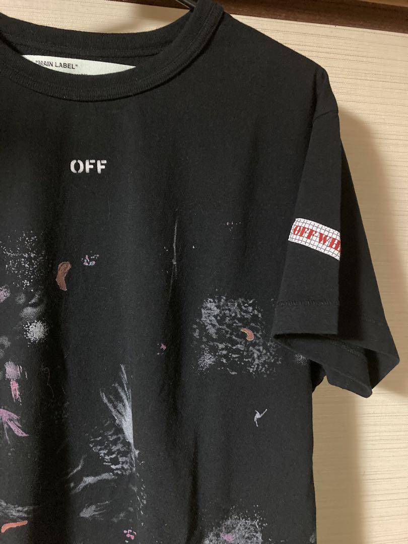 off-white 17A/W Galaxy Brushed Tee サイズXS 画像3