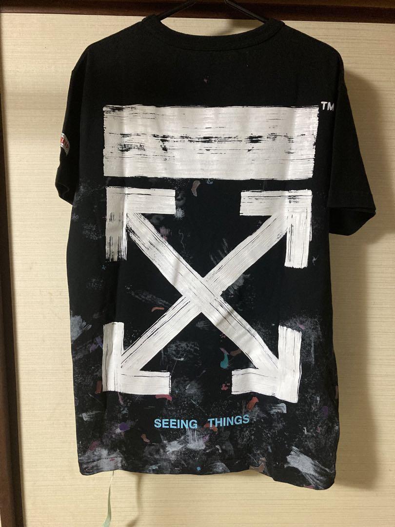 off-white 17A/W Galaxy Brushed Tee サイズXS 画像4