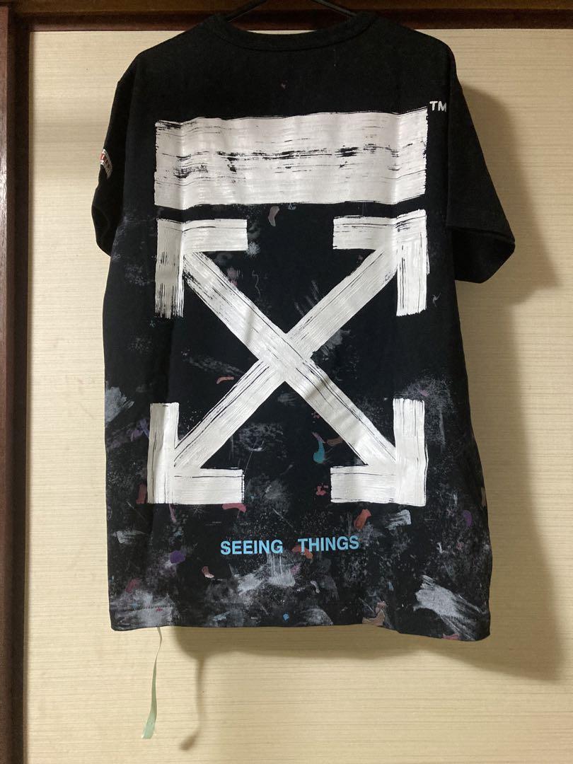 off-white 17A/W Galaxy Brushed Tee サイズXS 画像5