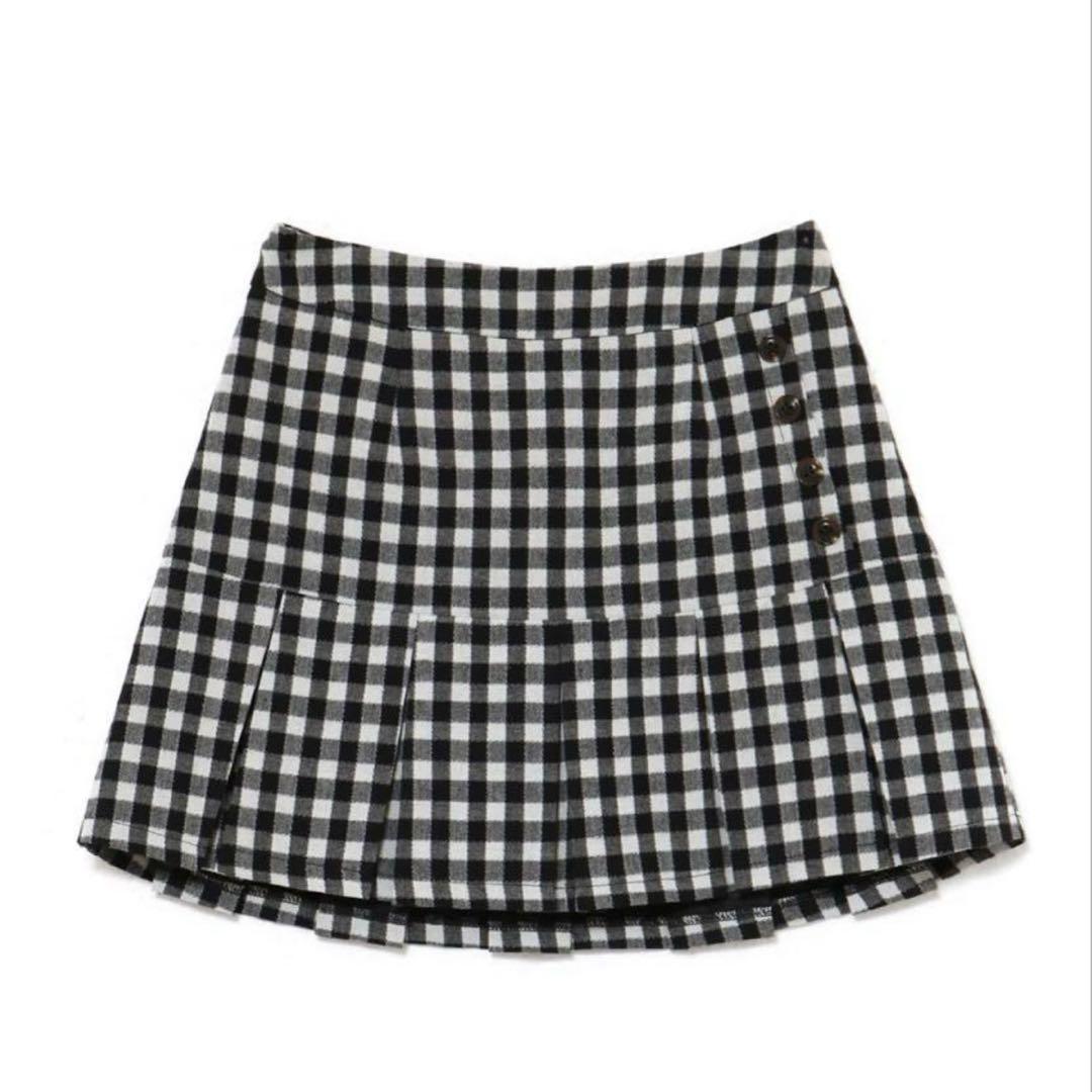 Mia check skirt andmary ギンガムチェック スカート