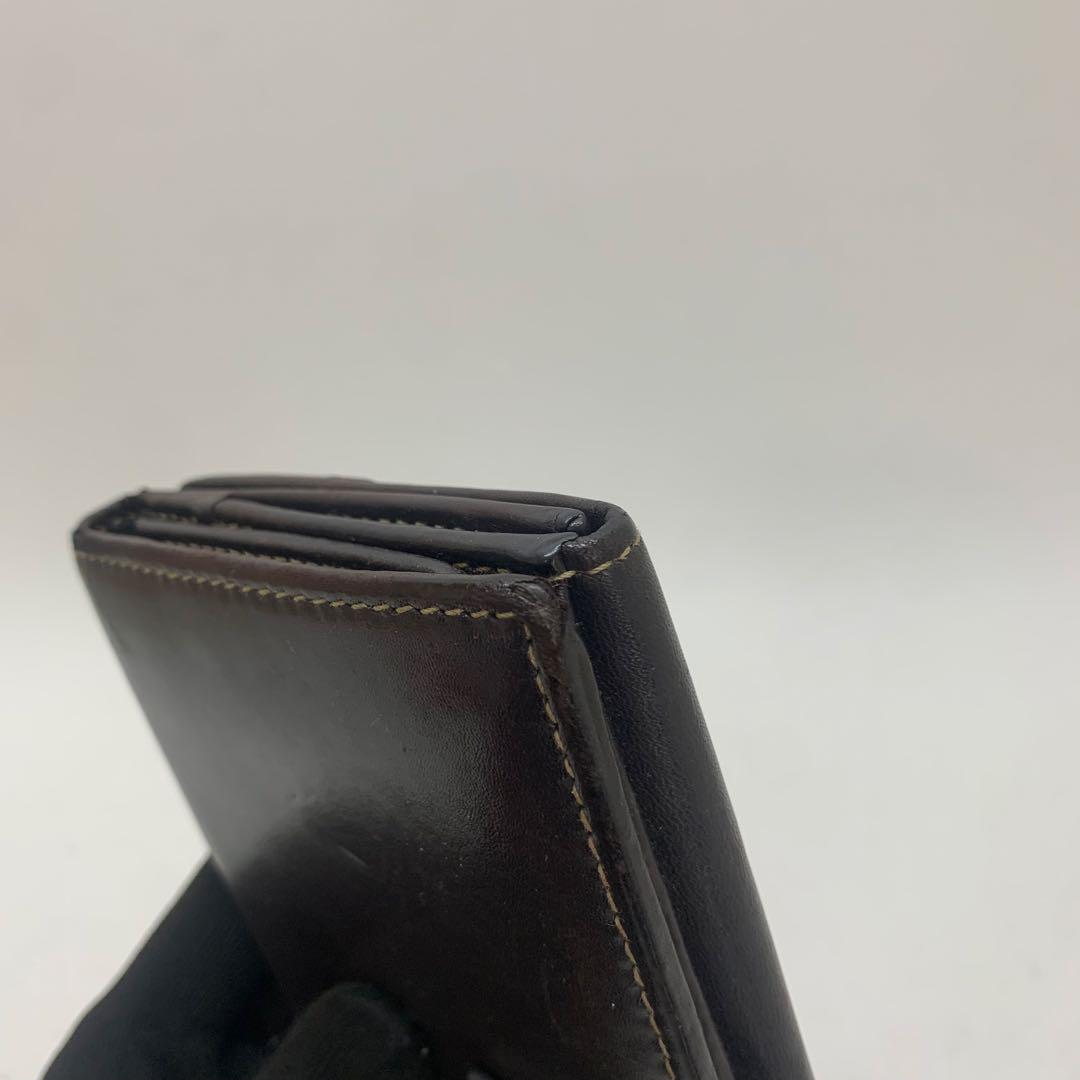 612 GUCCI グッチ 長財布 ダブルG GG レザー ダークブラウン