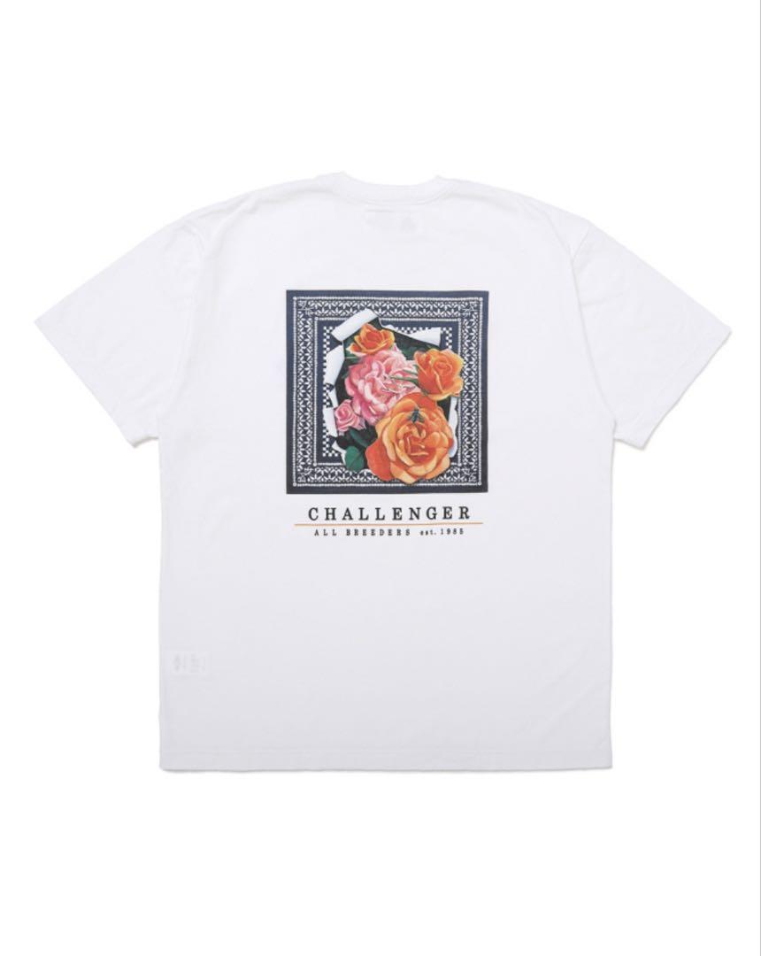 【新品未使用】CHALLENGER ROSE Bandana Tee XLサイズ 8様専用 CHALLENGER 「ROSE BANDANA TEE」