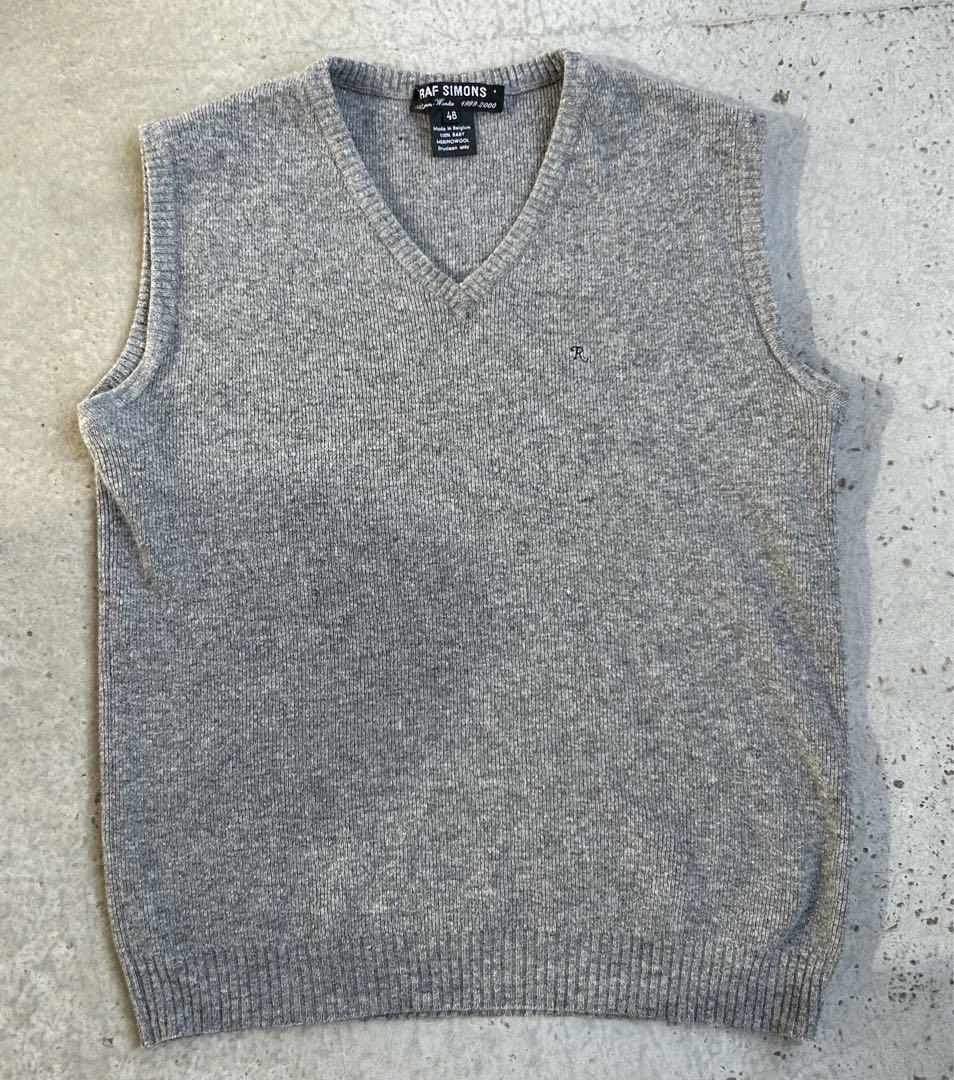 人気新品 1999aw rafsimons – knit vest 48 Raf - www.mldplc.com