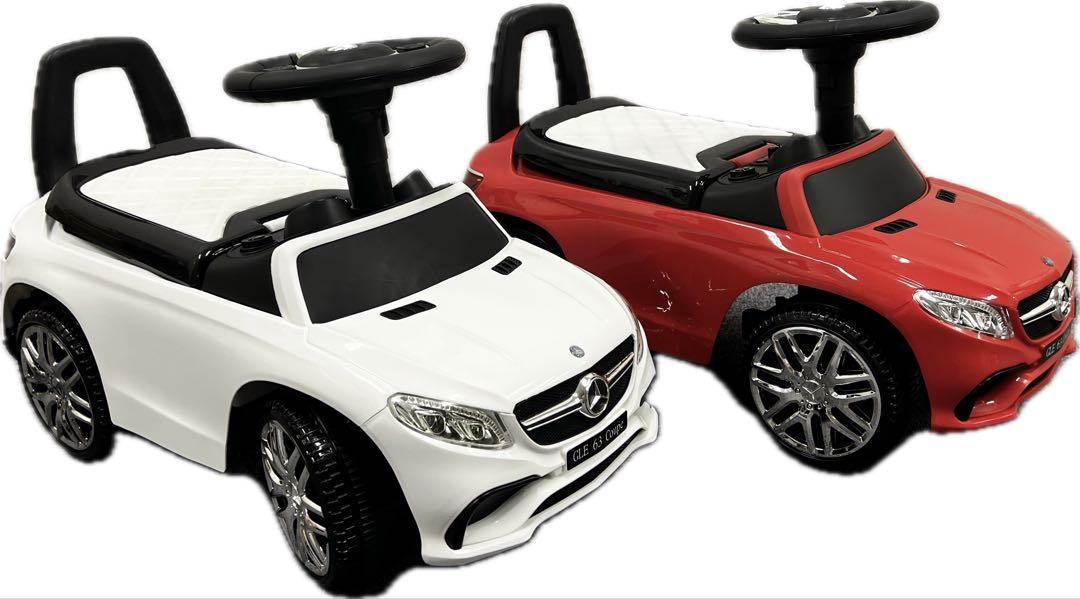 訳あり足けり乗用玩具 メルセデスAMG GLE二台セット