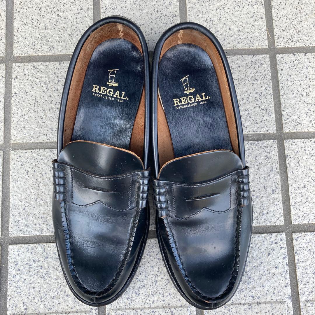 REGAL ブラック ローファー24.5cm REGAL