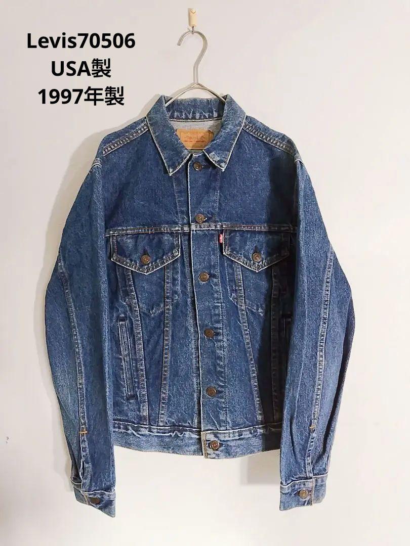 Levis70506 　USA製　90s デニムジャケット　Ｇジャン