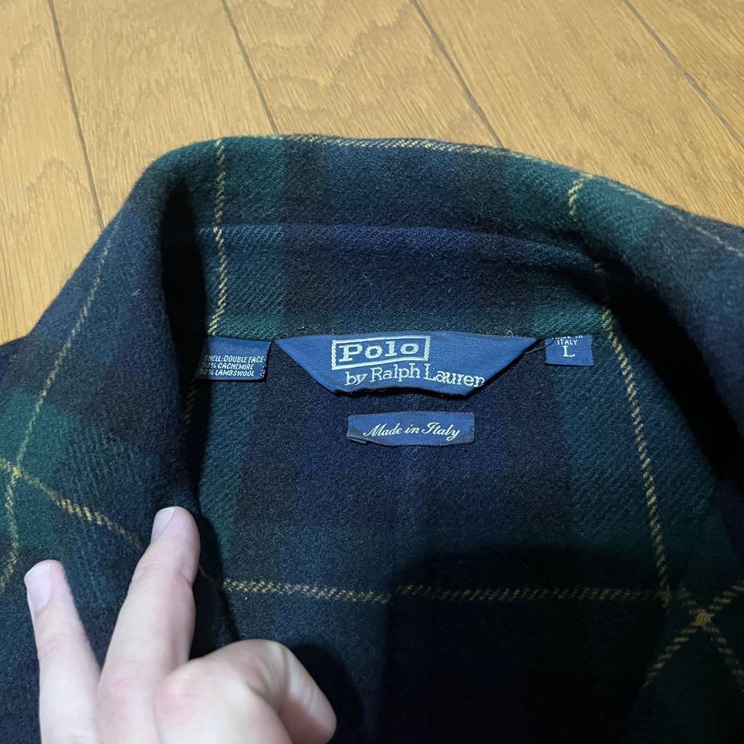 80s polo by ralphlauren ピーコート カシミヤ イタリア製