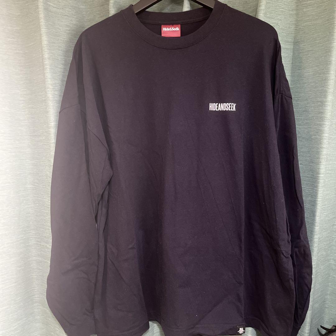 hide and seek L/S Tee ロンT 25ss