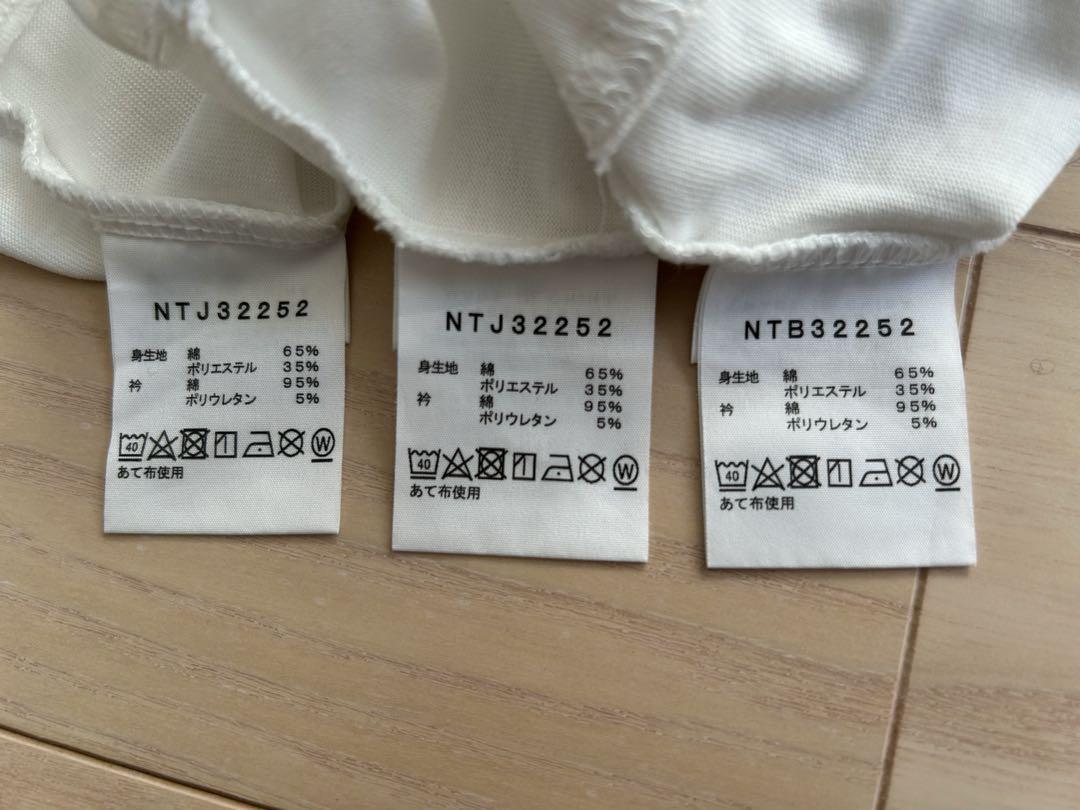 THE NORTH FACE Tシャツ 3枚セット 140/120/90