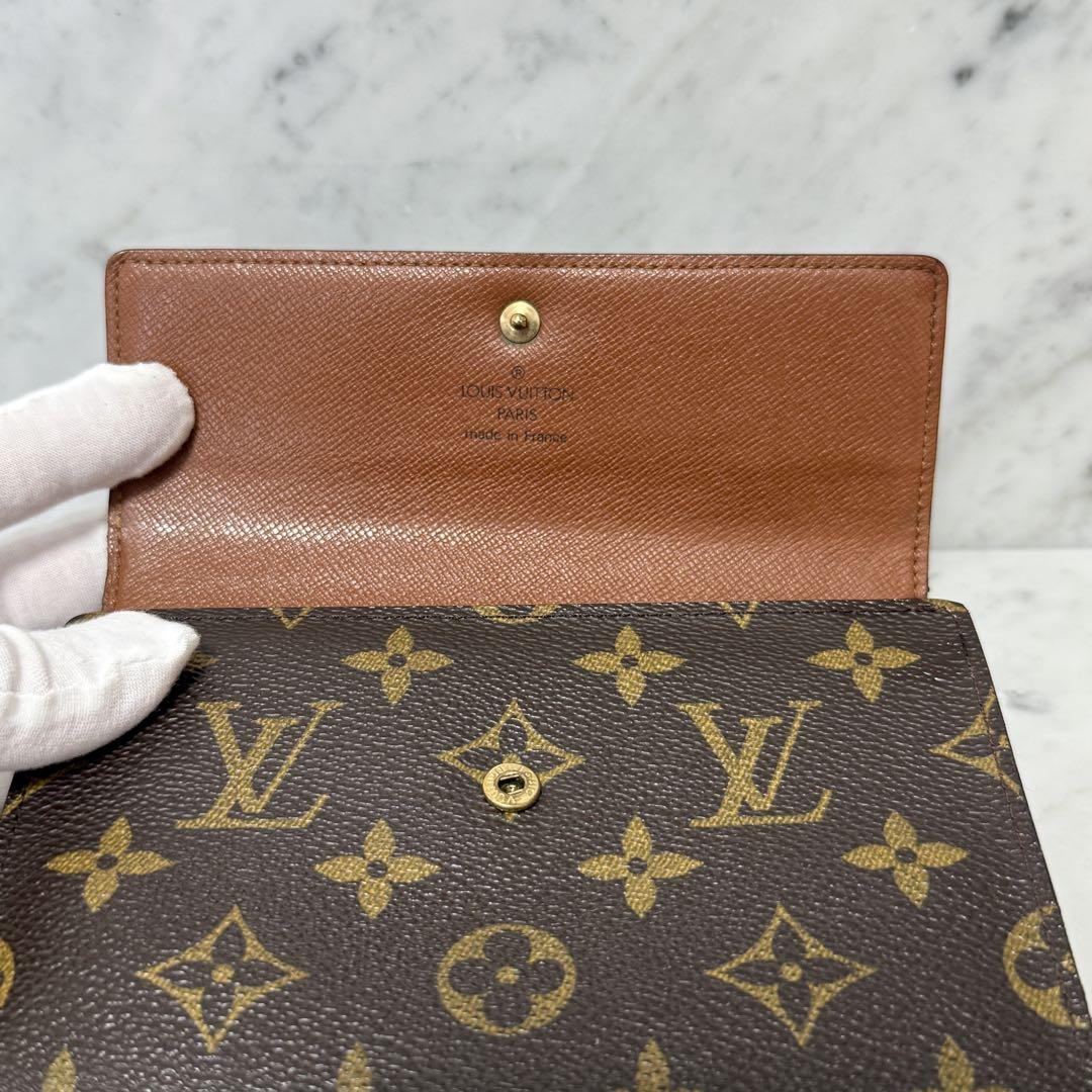 LOUIS VUITTON ルイヴィトン 三つ折財布 モノグラム トレゾール