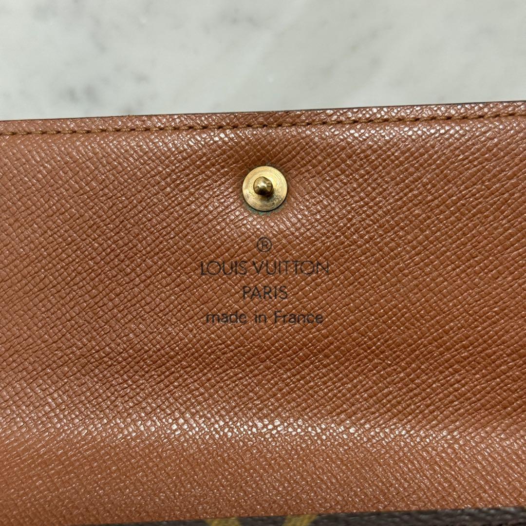 LOUIS VUITTON ルイヴィトン 三つ折財布 モノグラム トレゾール