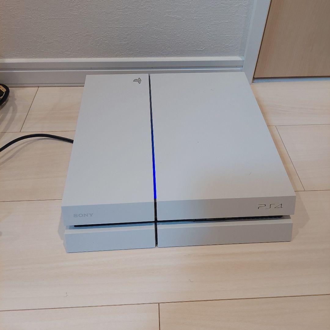 PlayStation®4グレイシャーホワイトCUH-1100A本体セット動作品