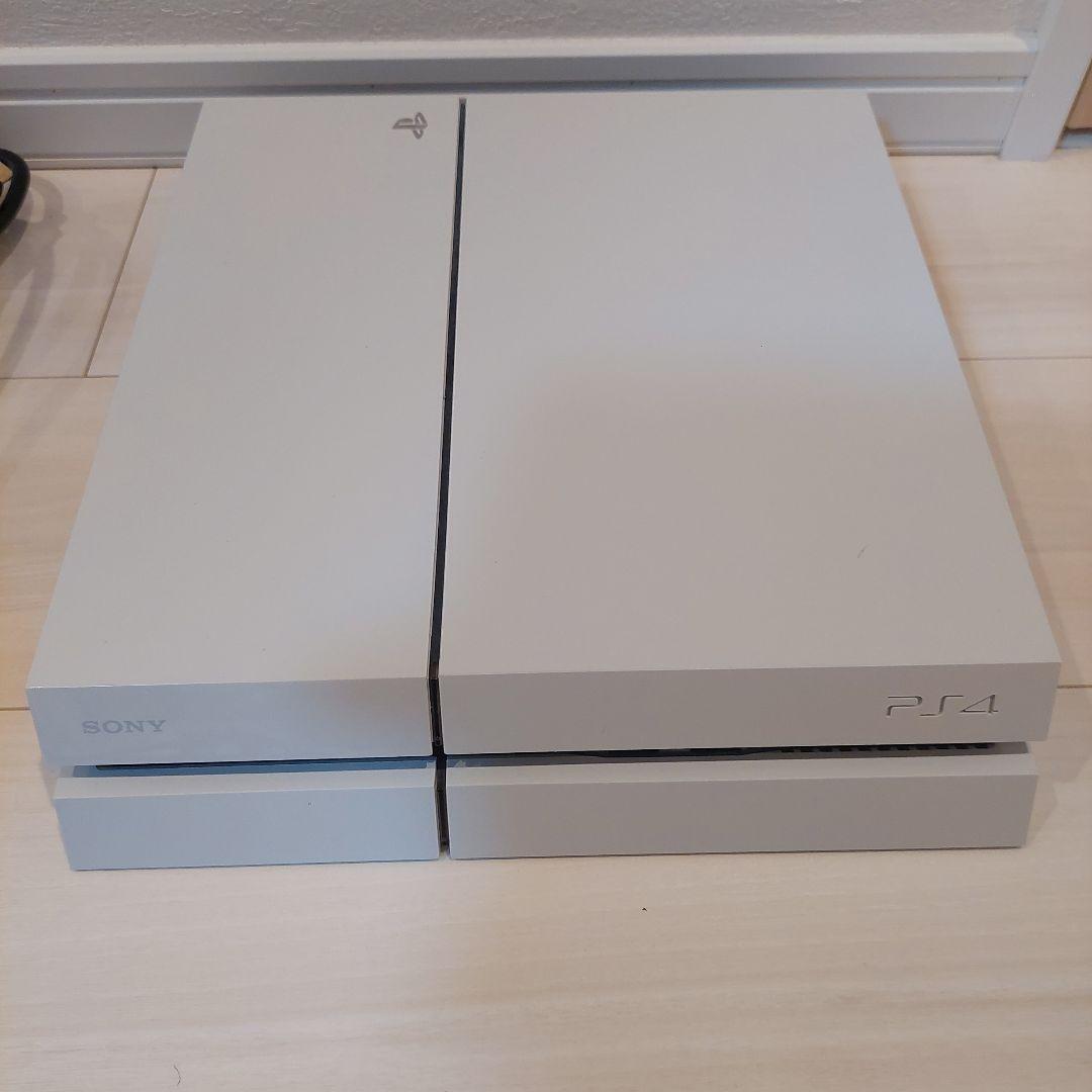 PlayStation®4グレイシャーホワイトCUH-1100A本体セット動作品