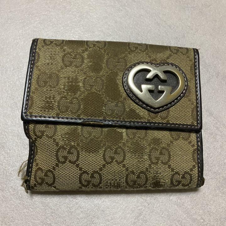 GUCCI グッチ 二つ折り財布 レディース ブランド
