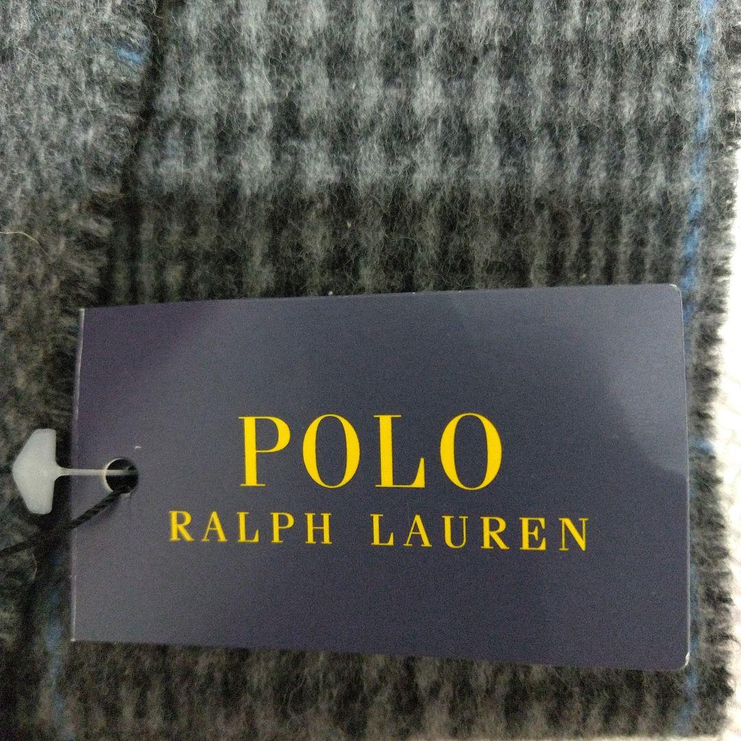 【新品未使用・タグ付】POLO Ralph Lauren グレンチェックマフラー