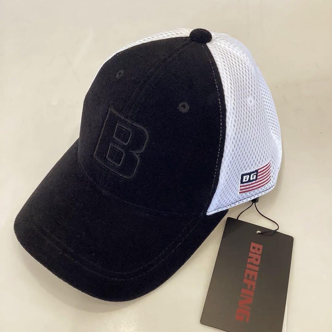新品　BRIEFING　MENS PILE INITIAL EMB CAP