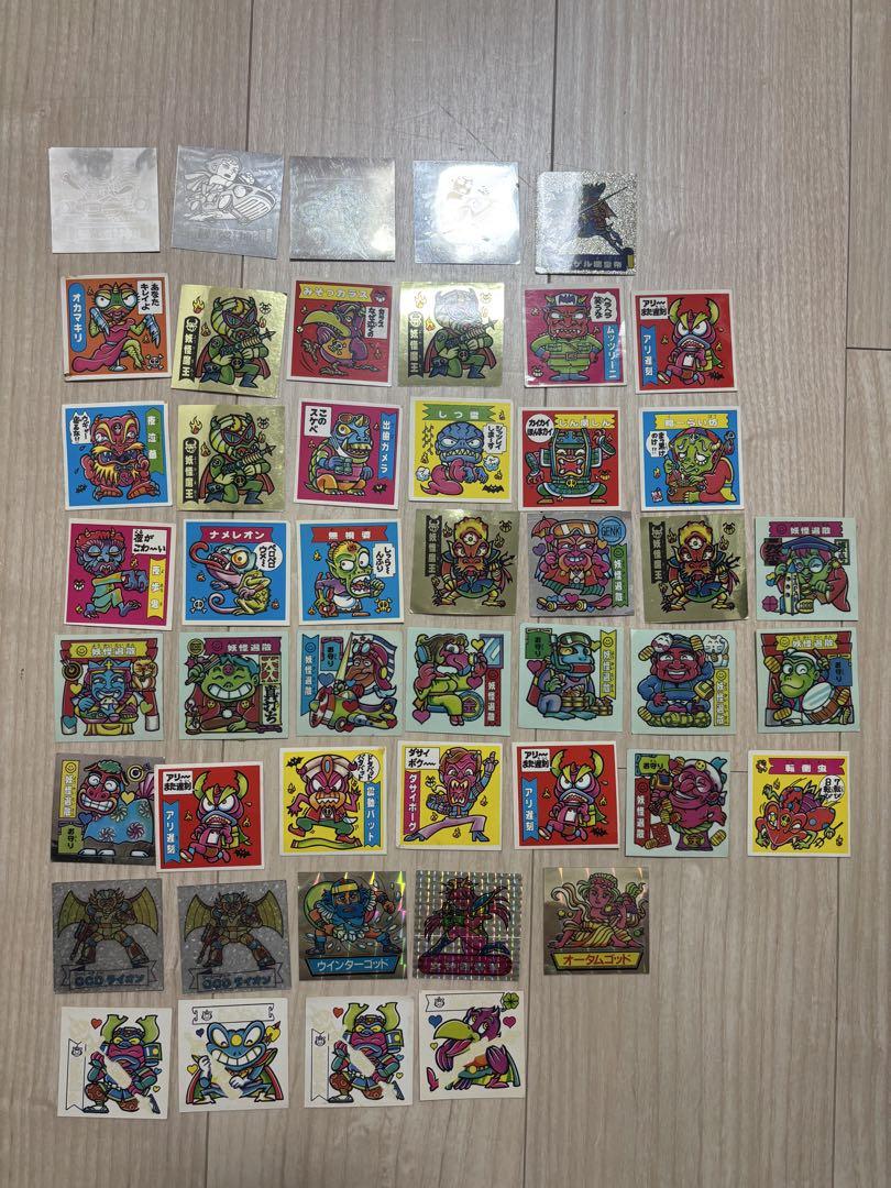 キャラクターシール　furuta 当時物　47枚