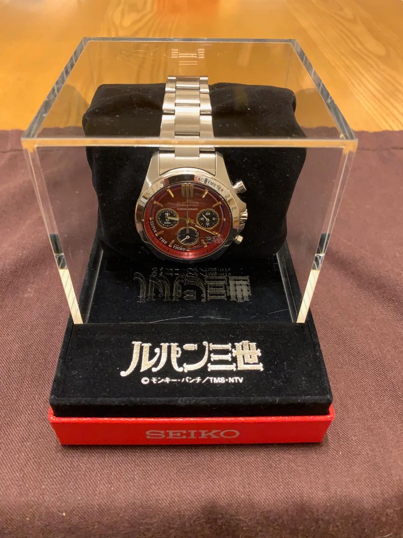SEIKO 限定3000本 ルパン三世×セイコー 腕時計 シルバー S2905