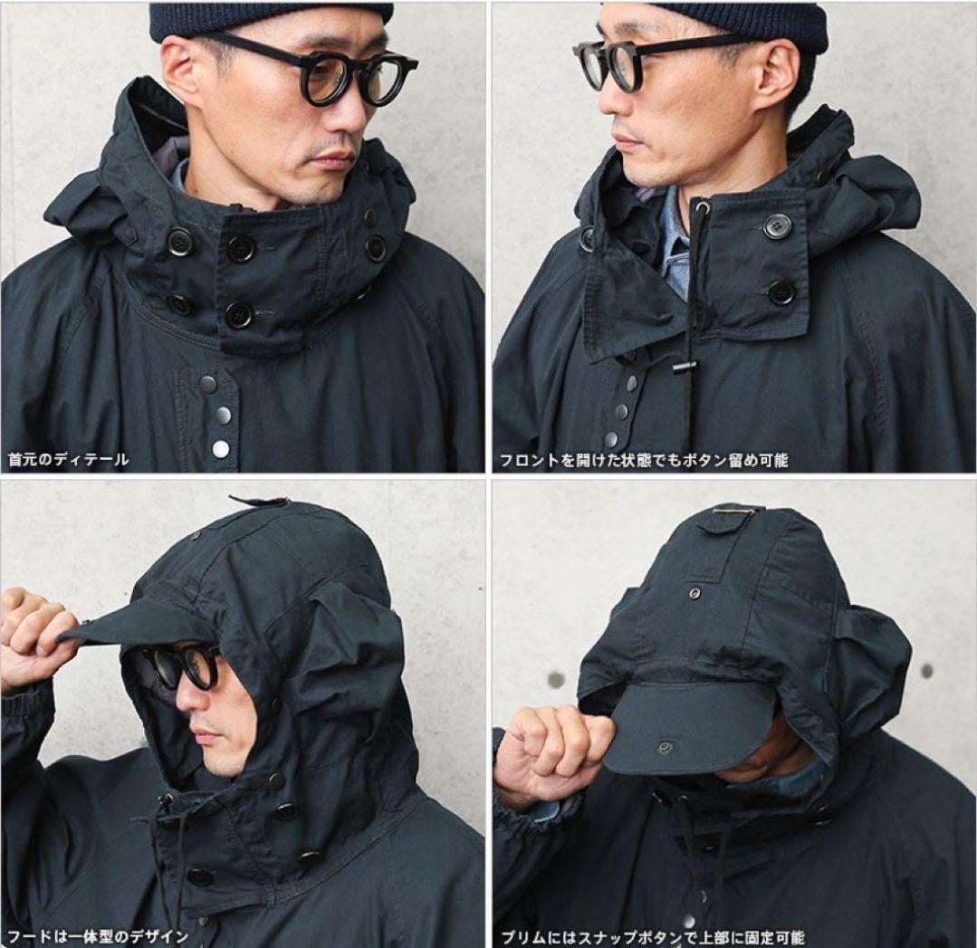 ジャケット・アウター WAIPER.inc/  NAVY SMOCK PARKA/ XXL