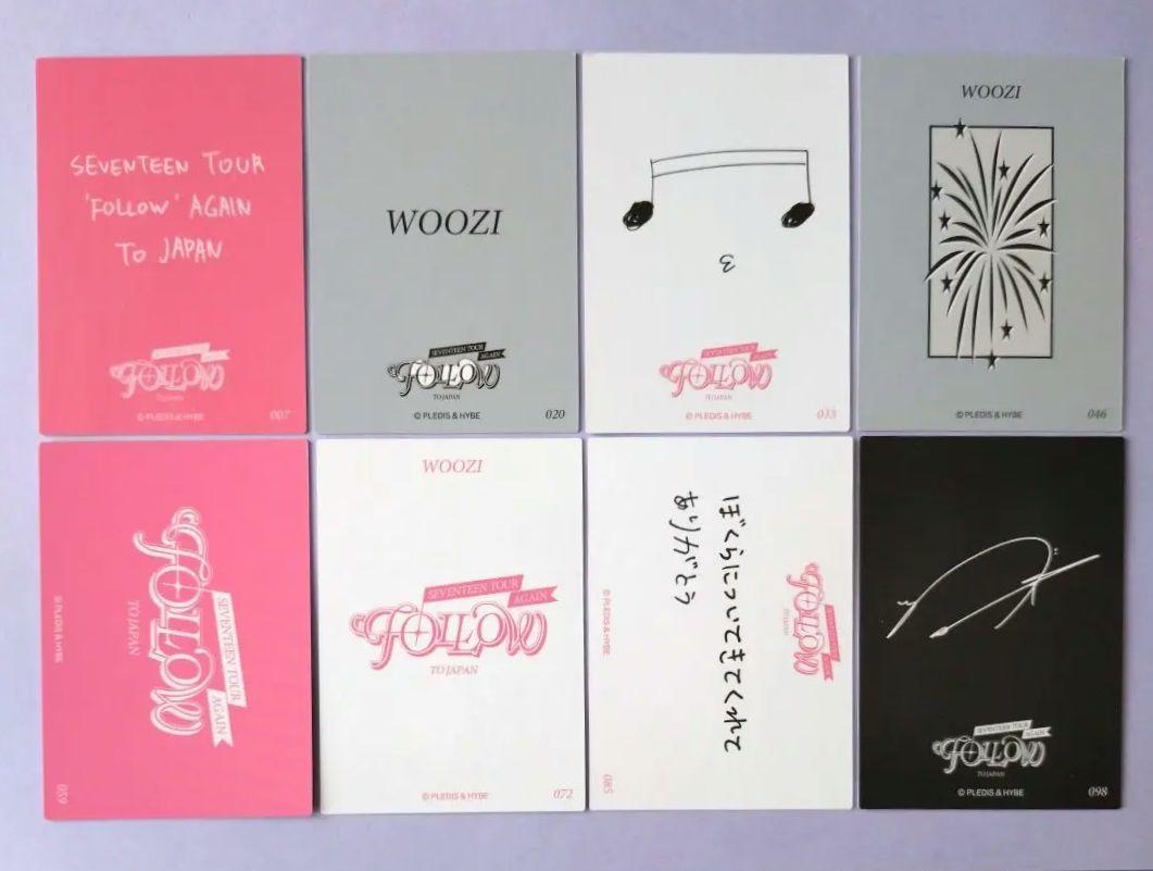 seventeen FOLLOW FELLOW ウジ トレカ 最新入荷】 SEVENTEEN FOLLOW FELLOW INJAPANトレカ ウジ