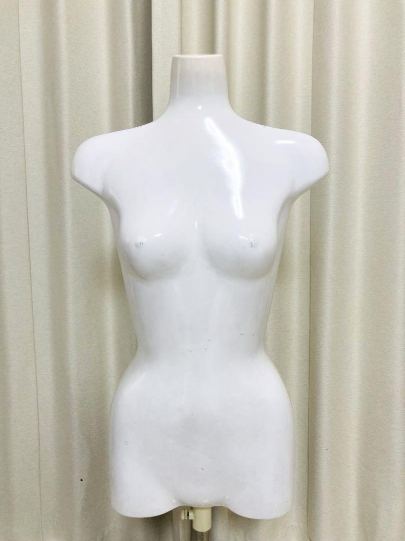 ③マネキン　トルソー　女性　2体セット　高さ調節　ディスプレイ