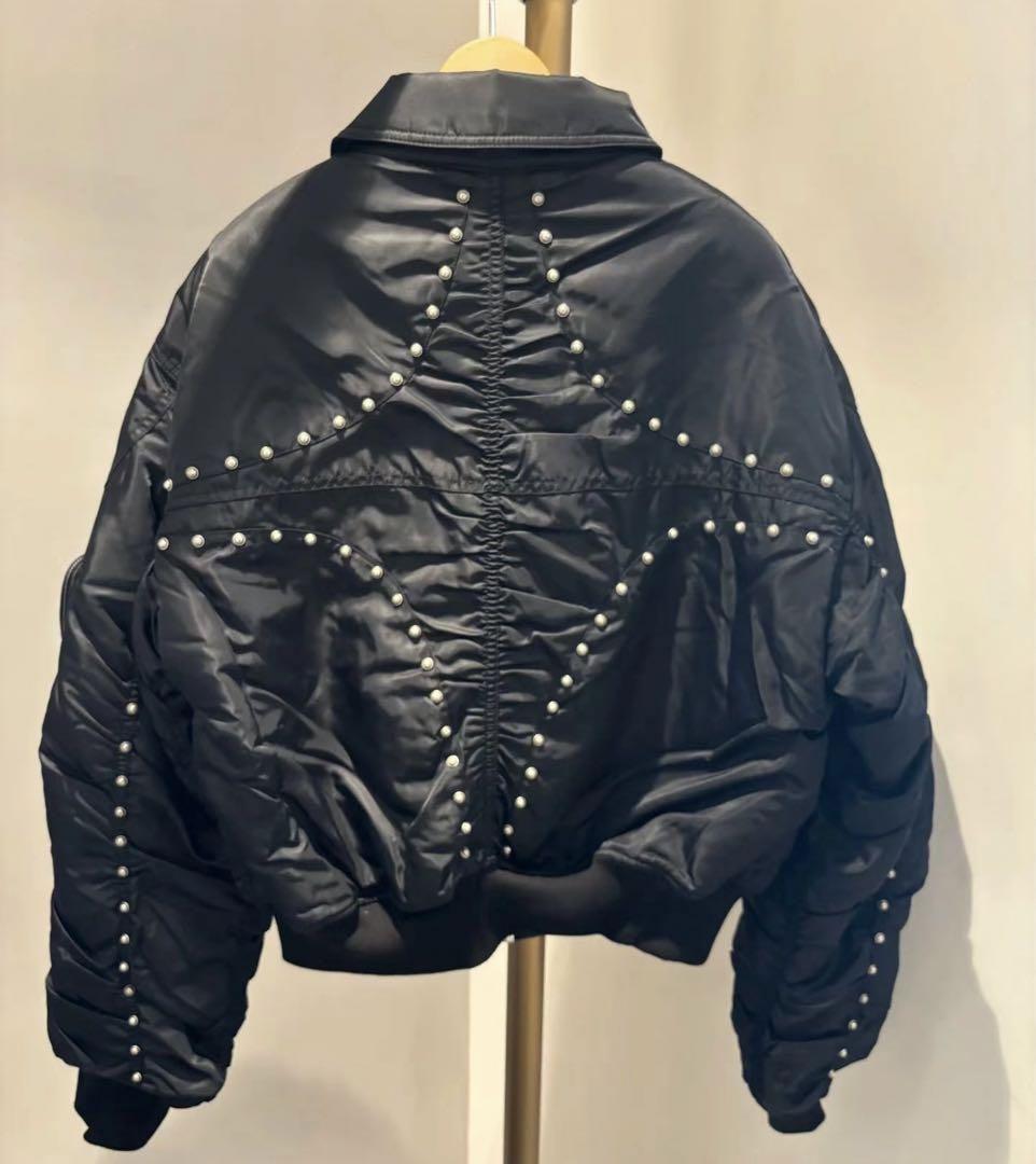 thug club フライトジャケット スタッズ Bomber Jacket