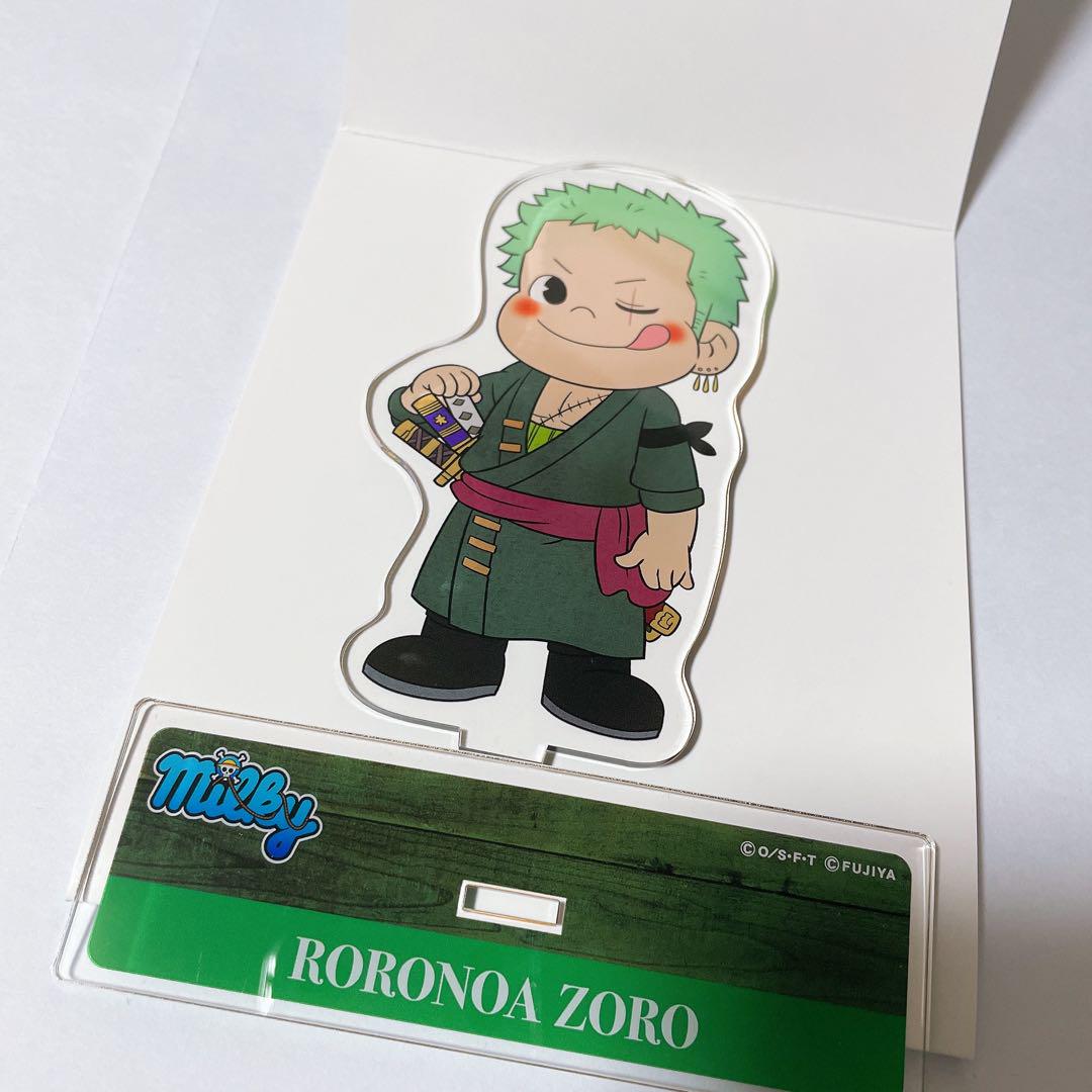 ワンピース 不二家 アクリルスタンド ゾロ - メルカリ