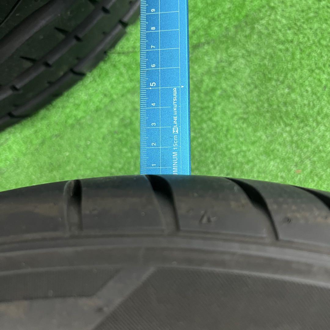 送料込みレクサスLS純正ホイールタイヤセット 245/45R19 2023年製