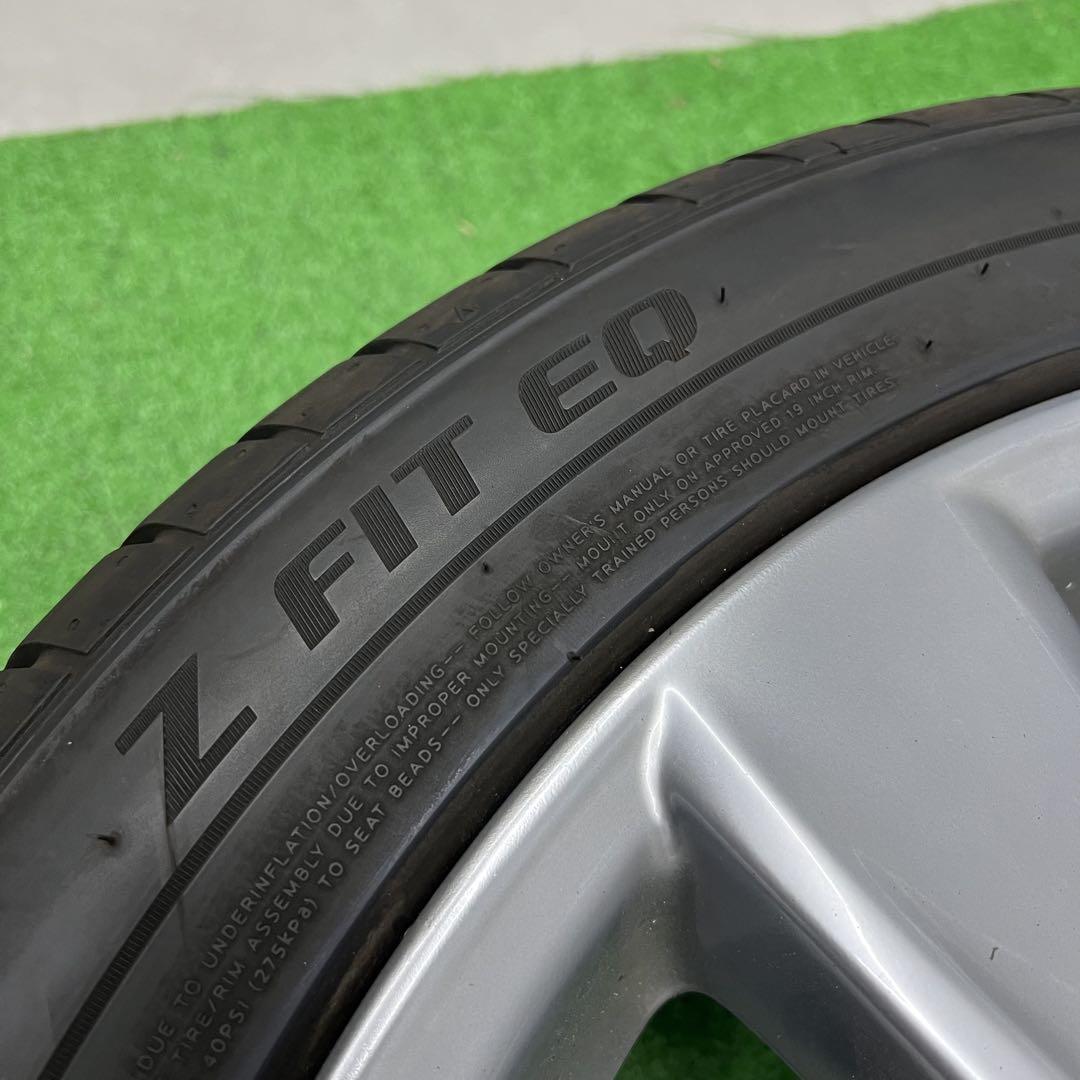 送料込みレクサスLS純正ホイールタイヤセット 245/45R19 2023年製