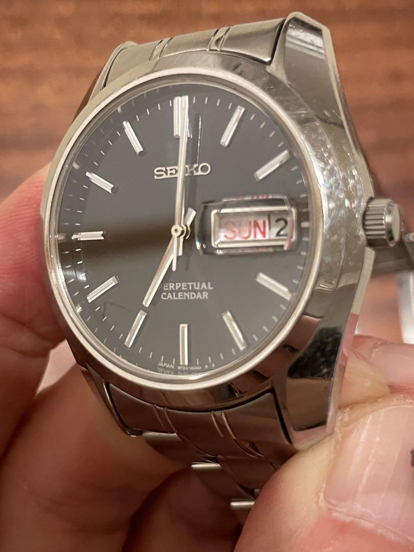 SEIKO パーペチュアルカレンダー 【8F33-0040】