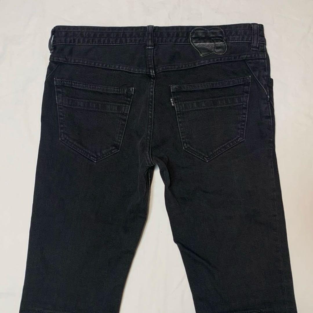 パンツ number nine heart pain design denim