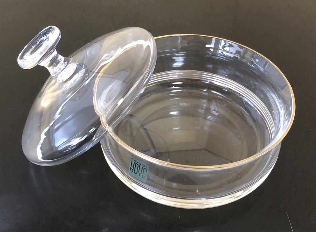 HOYACRYSTAL 玻璃 千筋金彩 箸洗2客 縁純金 元箱　250707E1 HOYA CRYSTAL 千筋金彩 箸洗2客 懐石 元箱 250707E1 - メルカリ