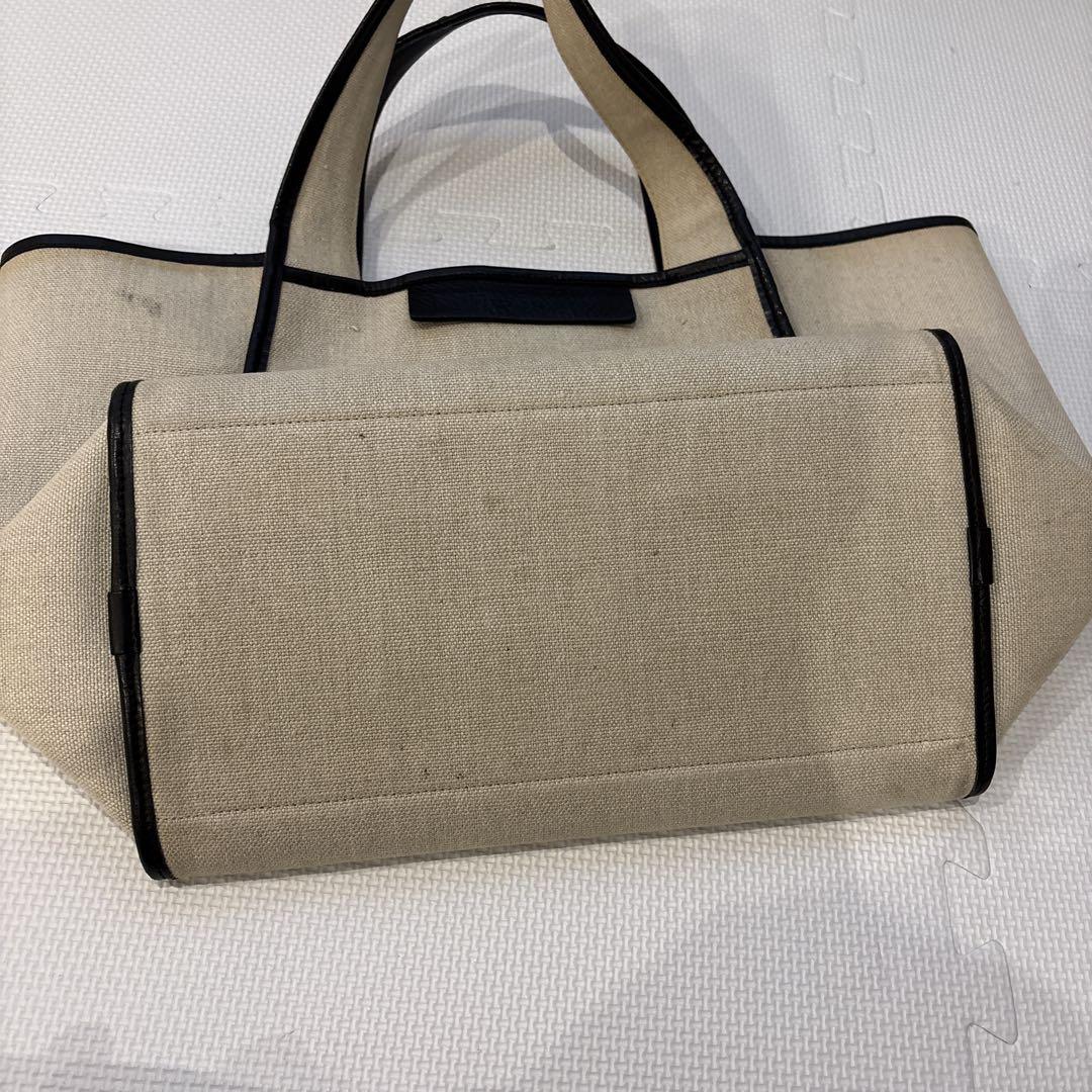 FEEL AND TASTEベージュキャンバス トートバッグ - メルカリ