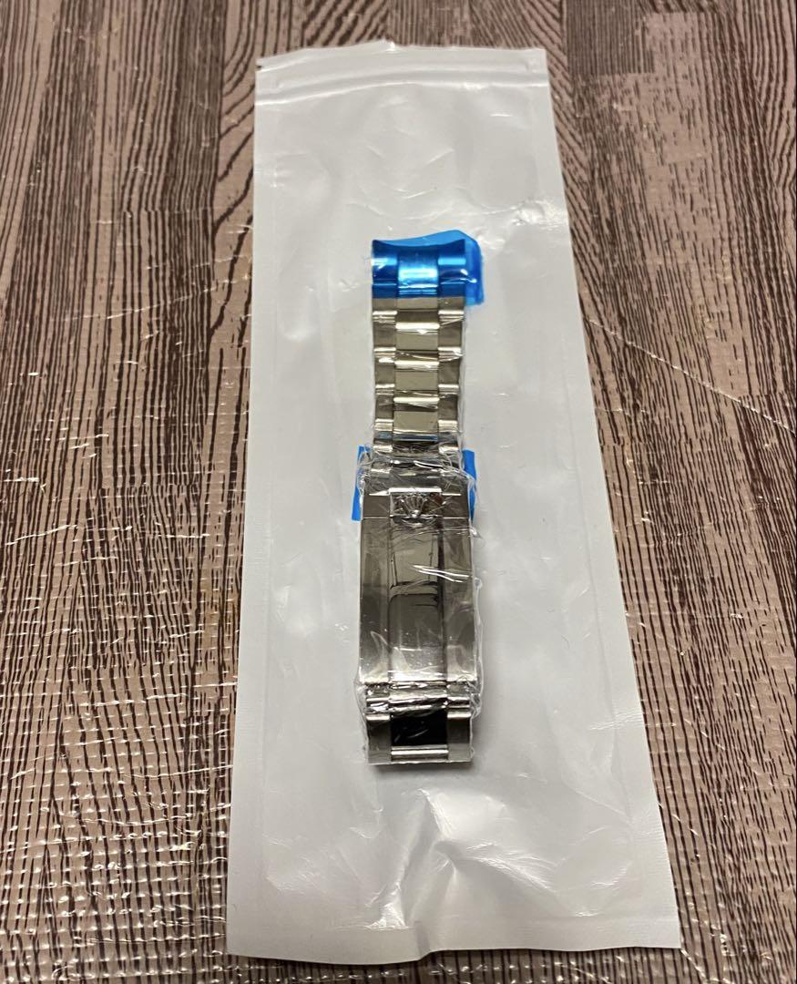 ロレックスブレス 互換センターポリッシュタイプ ロレックスベルト 汎用品 ROLEX ロレックス 腕時計 ベルト 交換用 ステンレス 取付幅20mm