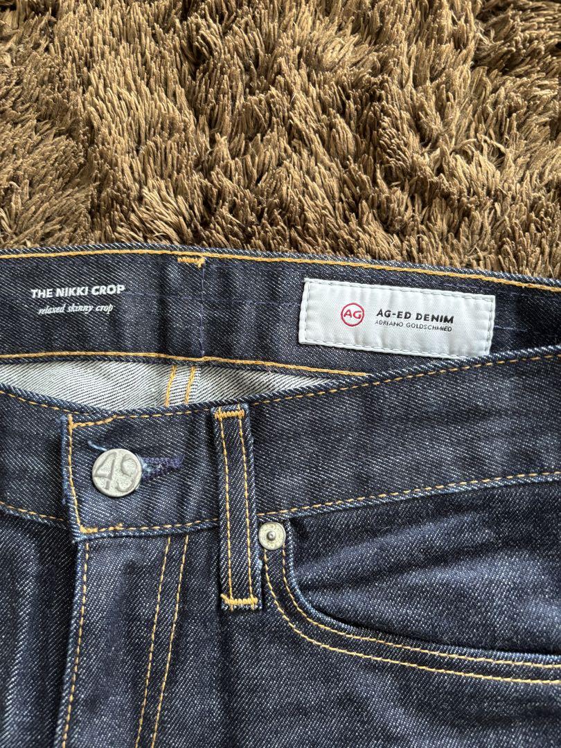 【超美品】AG-ED DENIM THE NIKKI CROP スキニー　23