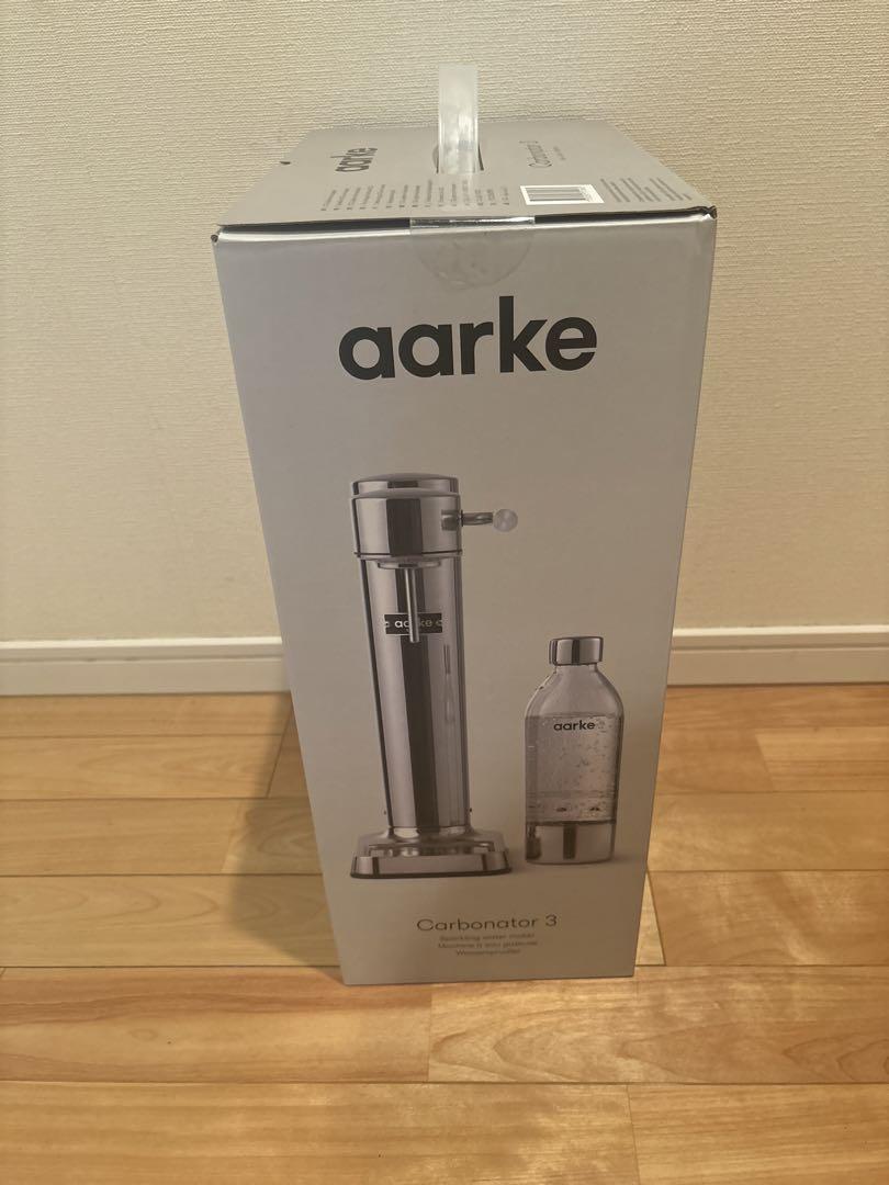 aarke Carbonator 3 炭酸水メーカー シルバー